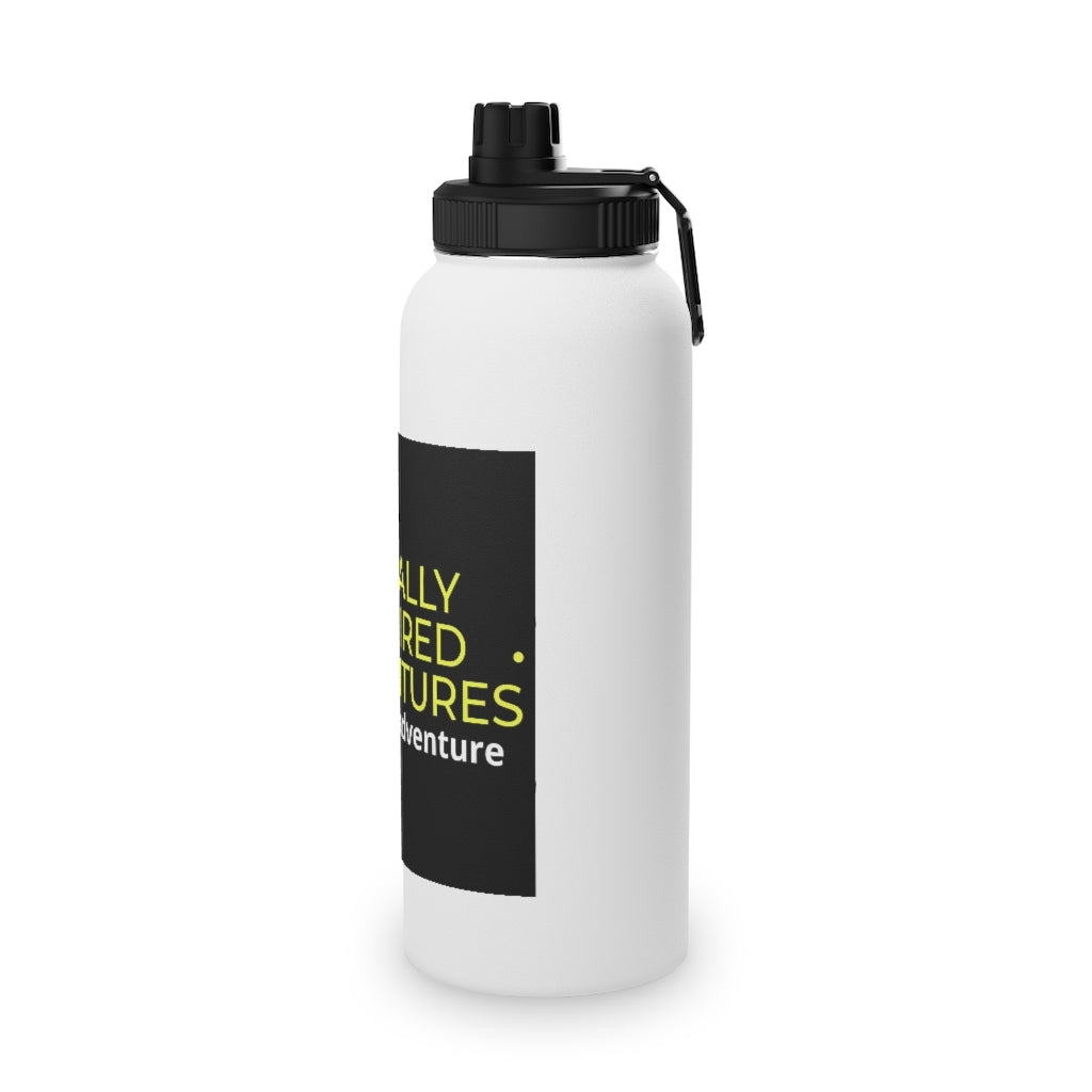 Stainless Steel Water Bottle, Sports Lid - visually impaired adventures