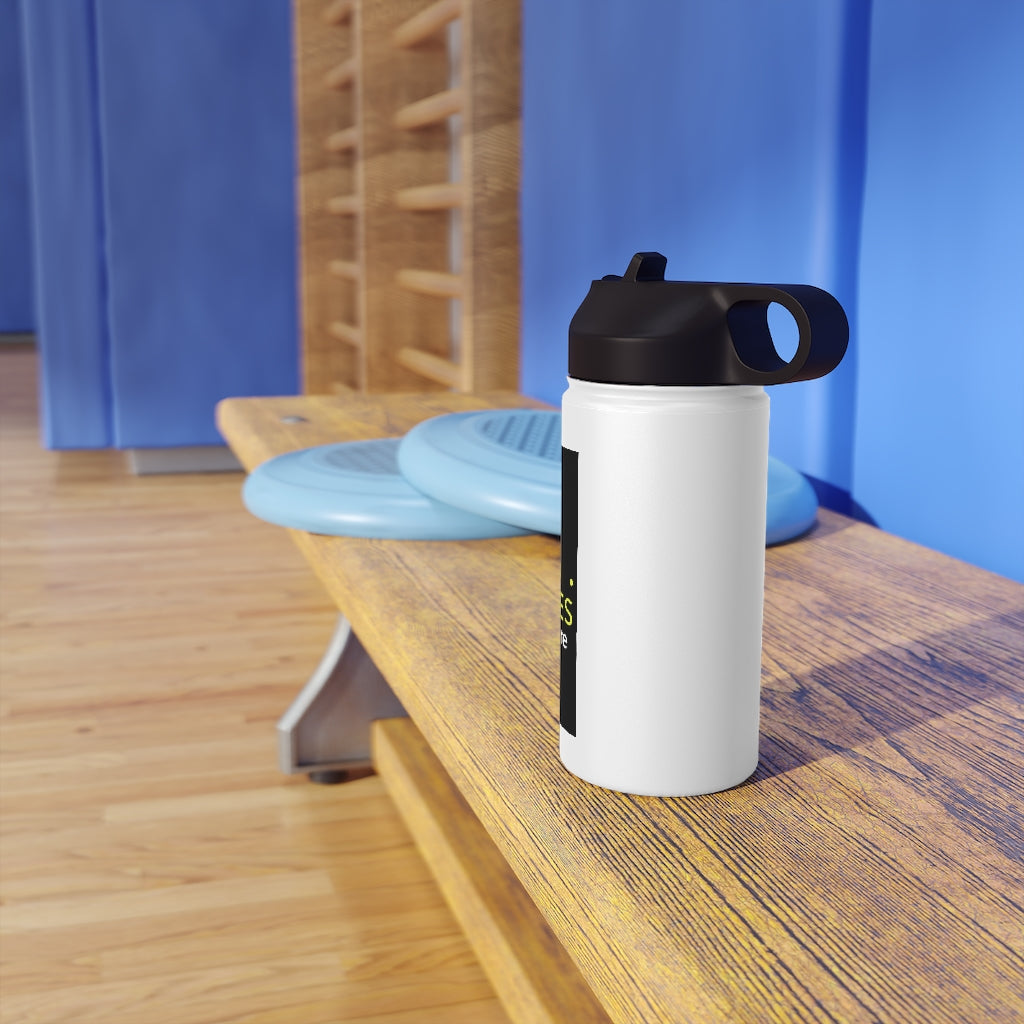 Stainless Steel Water Bottle, Standard Lid - visually impaired adventures