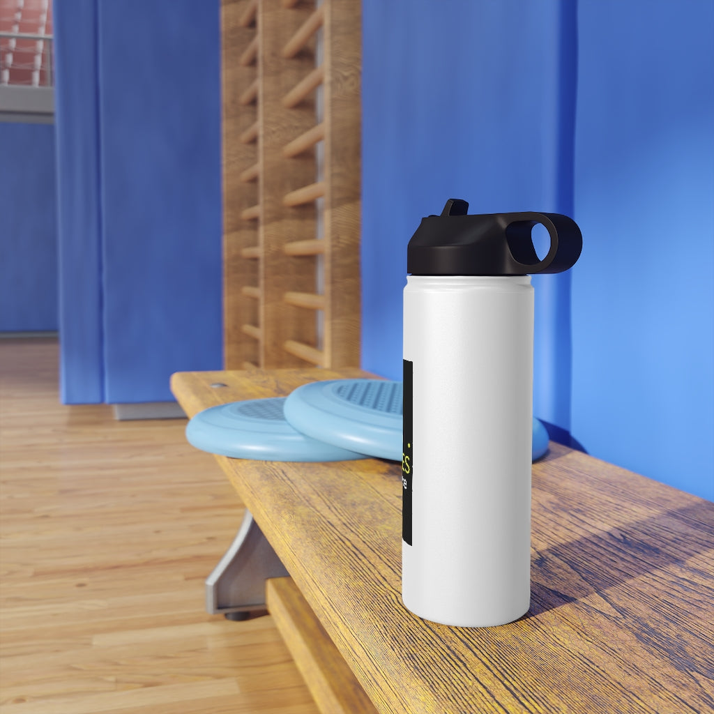 Stainless Steel Water Bottle, Standard Lid - visually impaired adventures