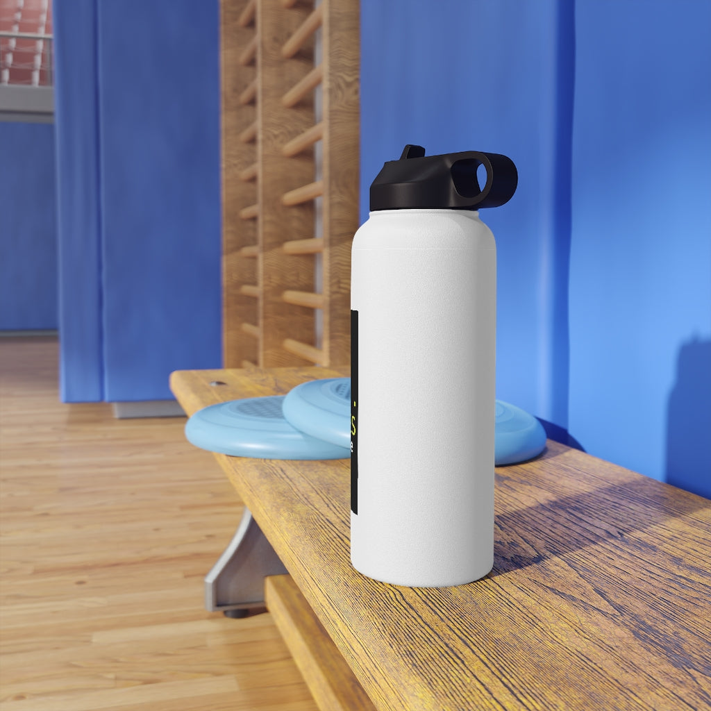 Stainless Steel Water Bottle, Standard Lid - visually impaired adventures