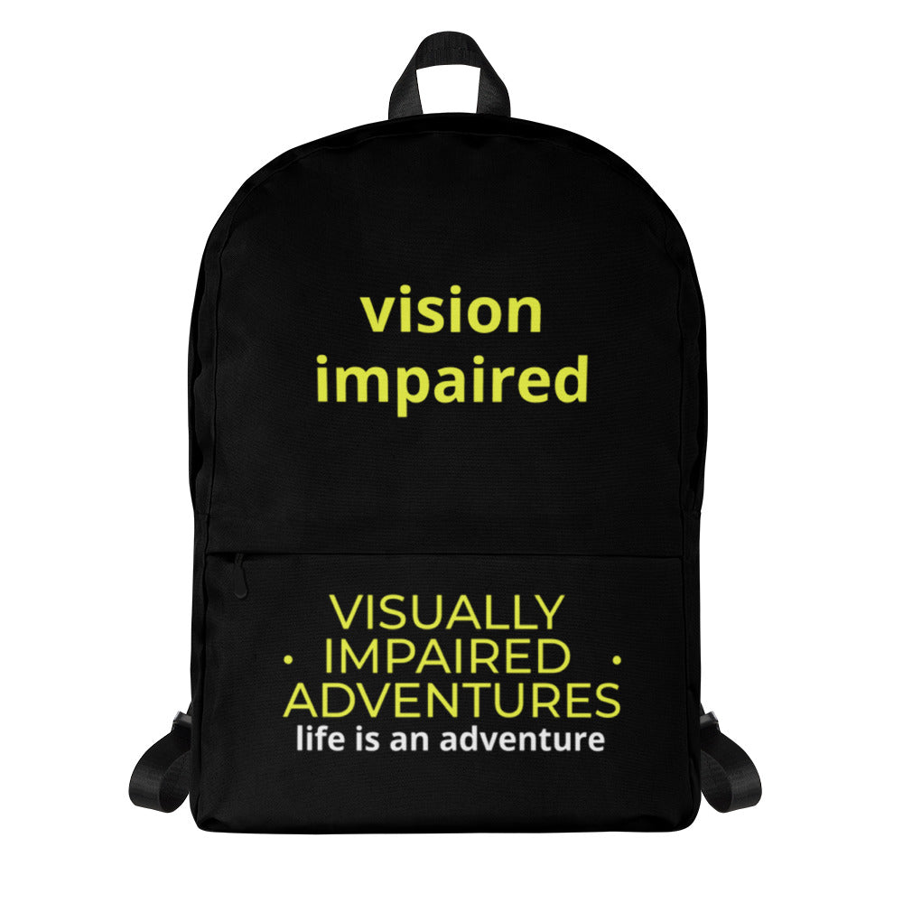 Backpack - vision impaired