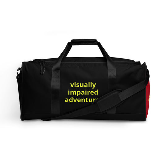 Duffle bag - visually impaired adventures version 1