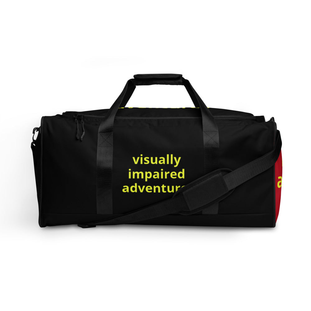 Duffle bag - visually impaired adventures version 2