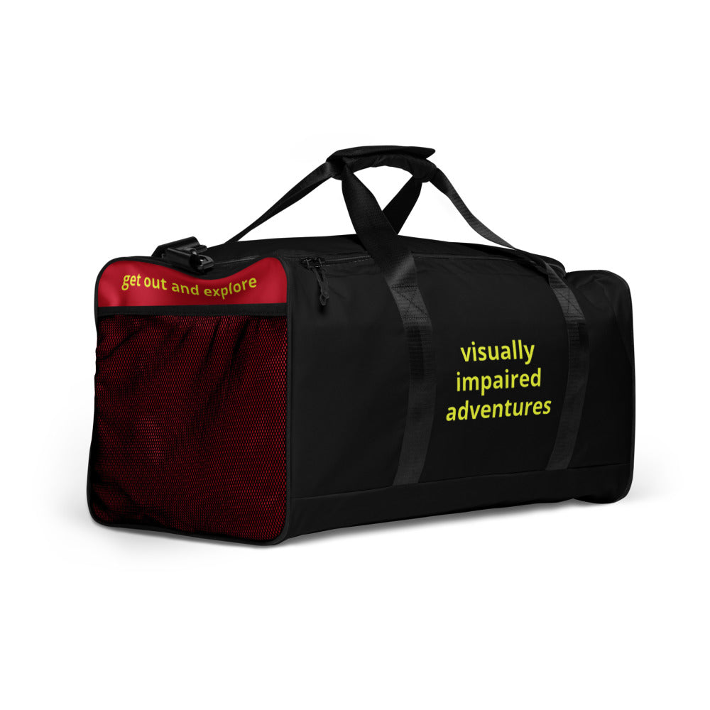 Duffle bag - visually impaired adventures version 1