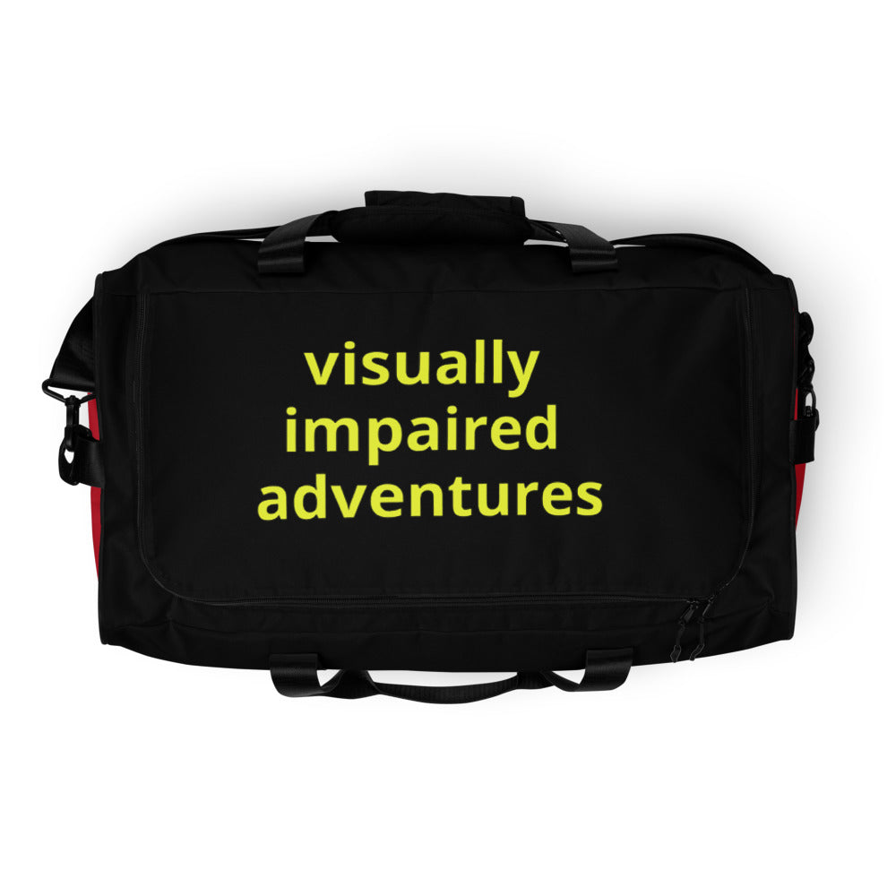 Duffle bag - visually impaired adventures version 2