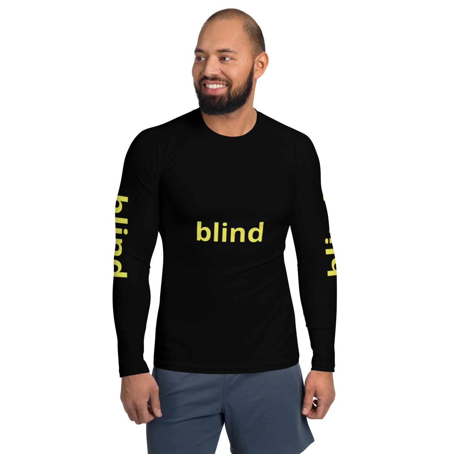 Men's Rash Guard - blind