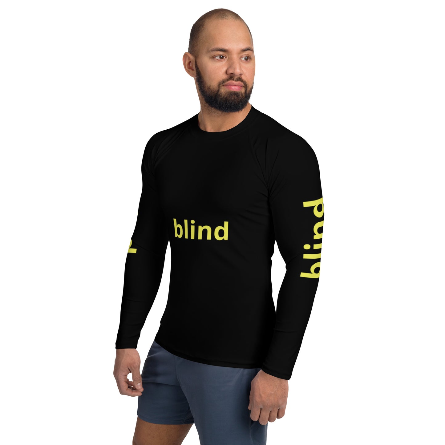 Men's Rash Guard - blind