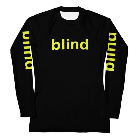 Women's Rash Guard - blind