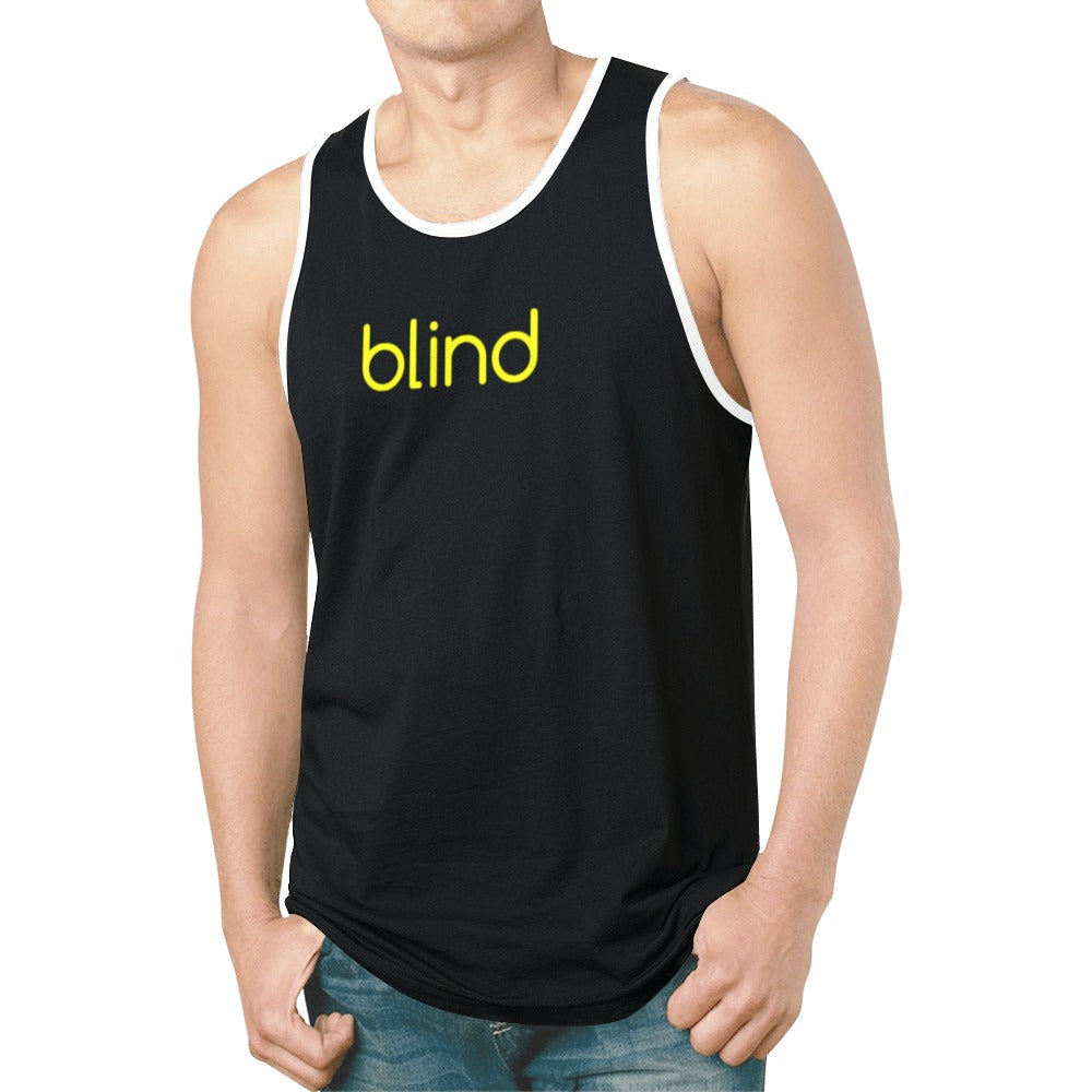 Men's All Over Print Tank Top blind