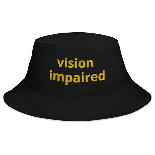 Bucket Hat - vision impaired