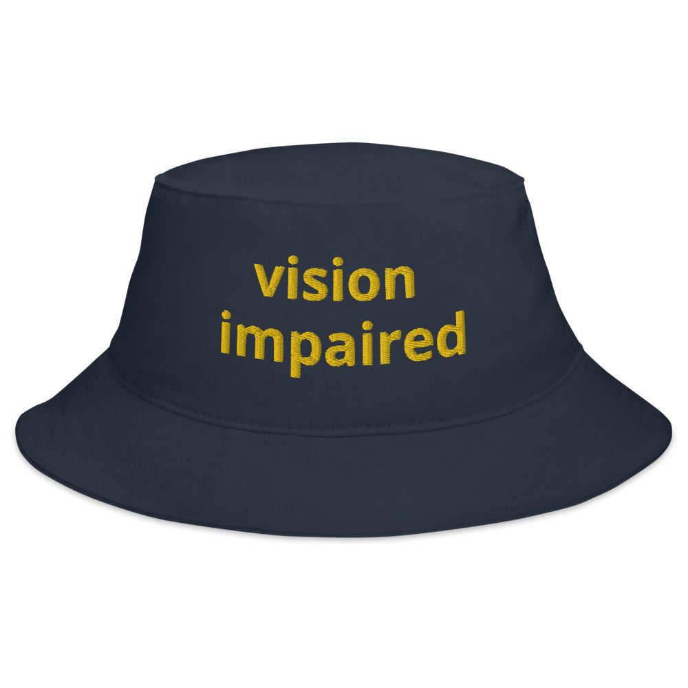 Bucket Hat - vision impaired