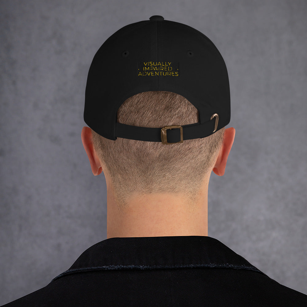 visually impaired adventures rounded cap