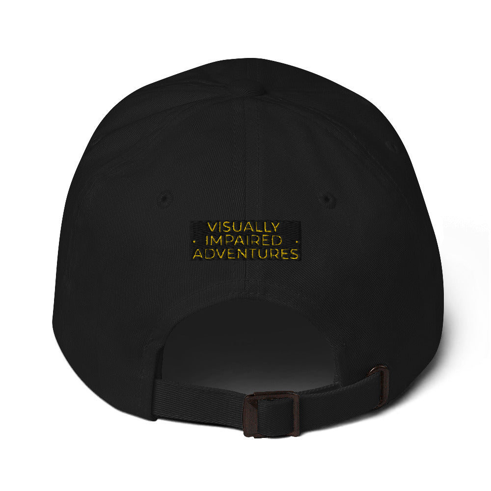 visually impaired adventures rounded cap