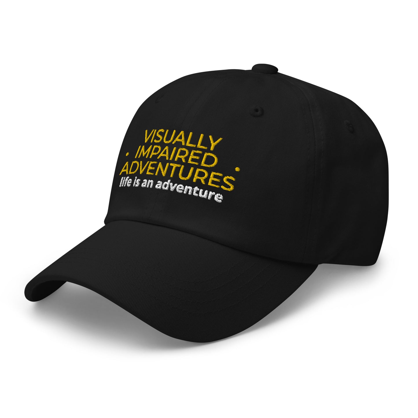 visually impaired adventures rounded cap