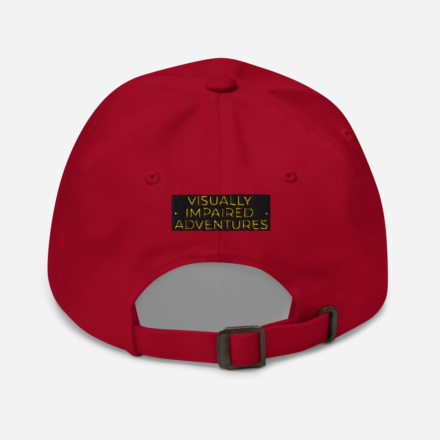 visually impaired adventures rounded cap