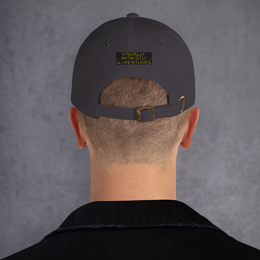 visually impaired adventures rounded cap