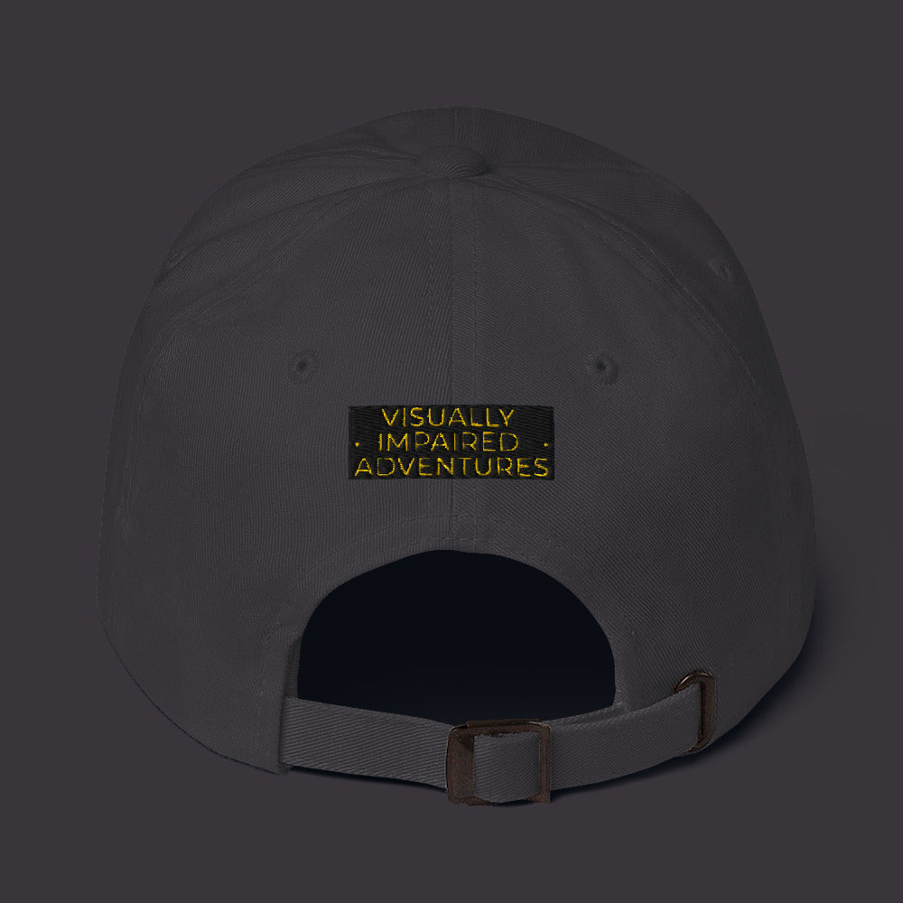 visually impaired adventures rounded cap