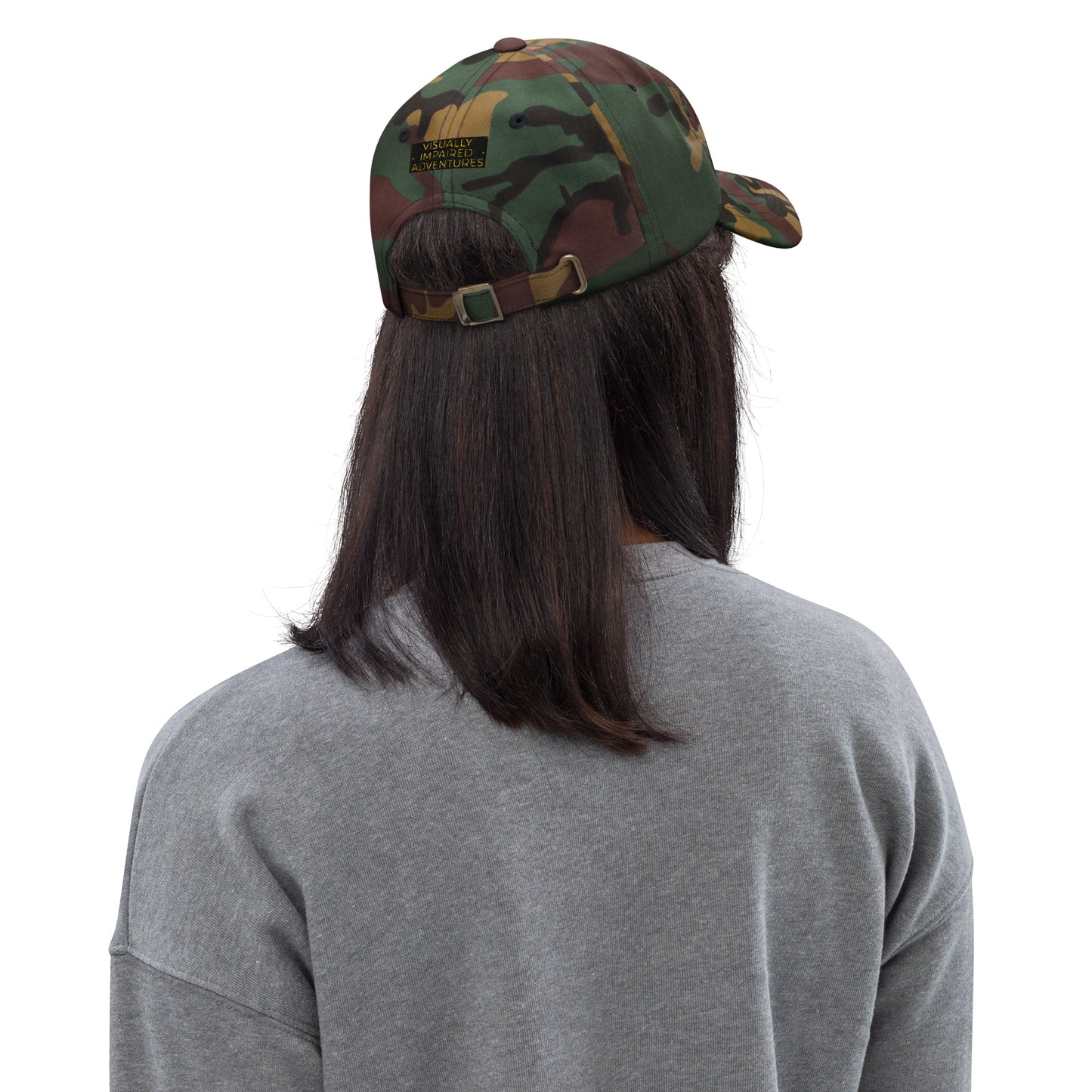 visually impaired adventures rounded cap