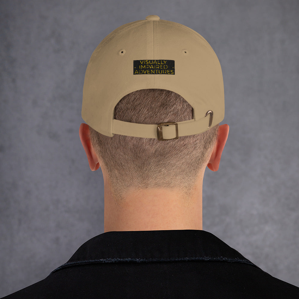 visually impaired adventures rounded cap