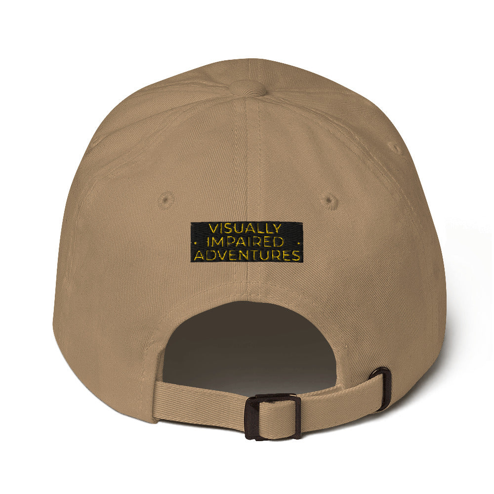 visually impaired adventures rounded cap