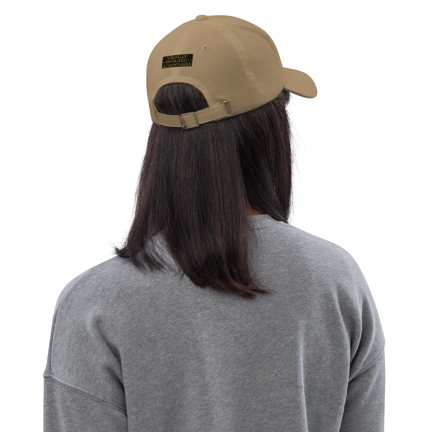 visually impaired adventures rounded cap