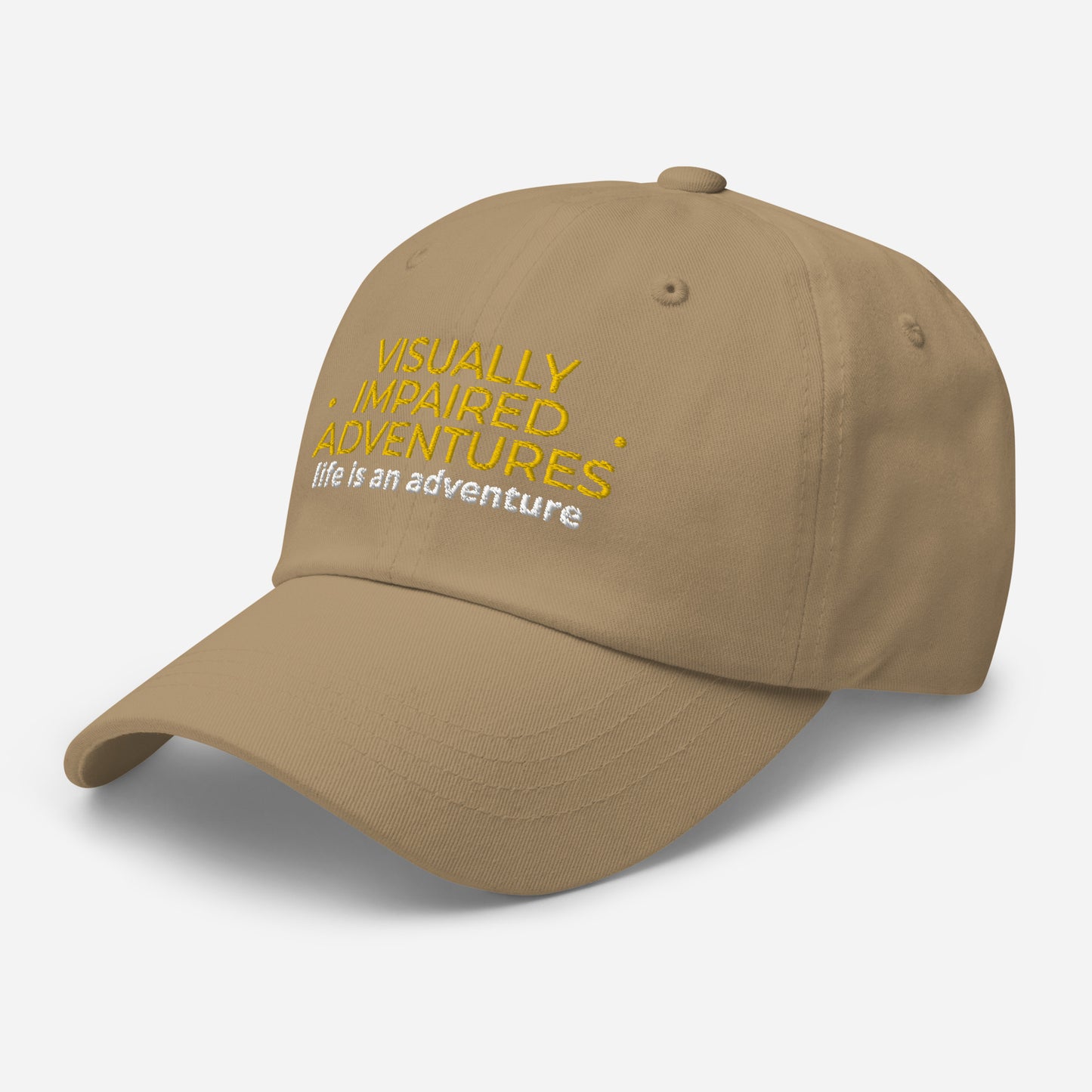 visually impaired adventures rounded cap