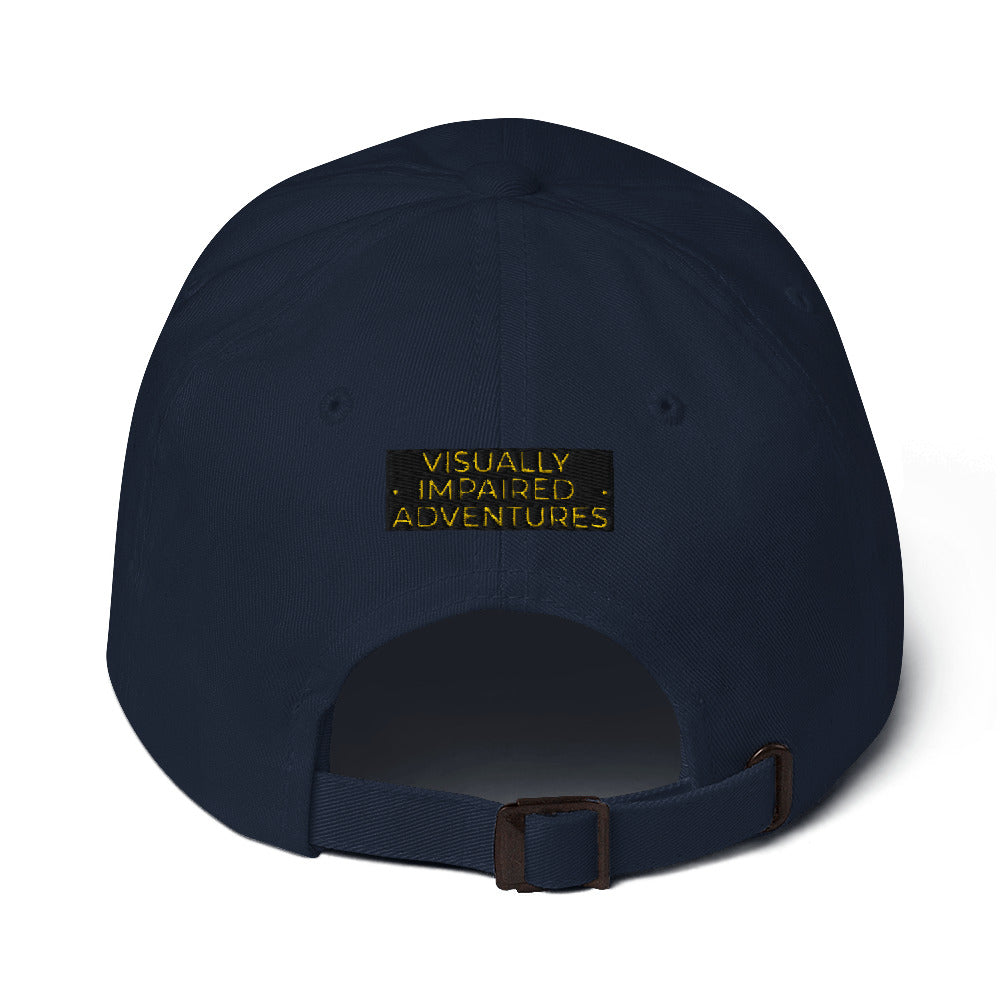 visually impaired adventures rounded cap