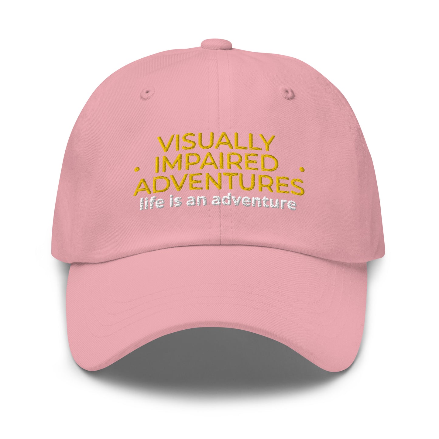 visually impaired adventures rounded cap