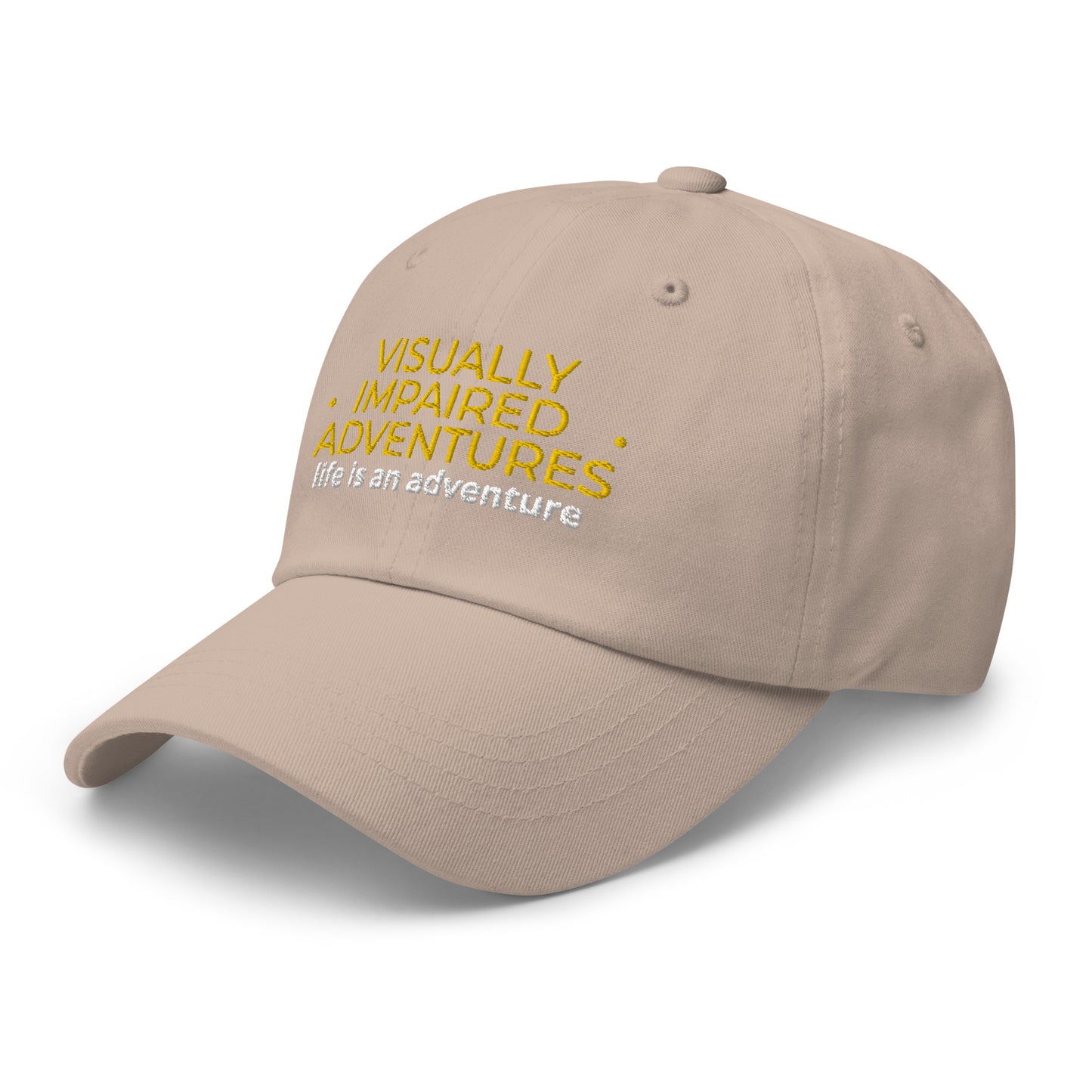 visually impaired adventures rounded cap