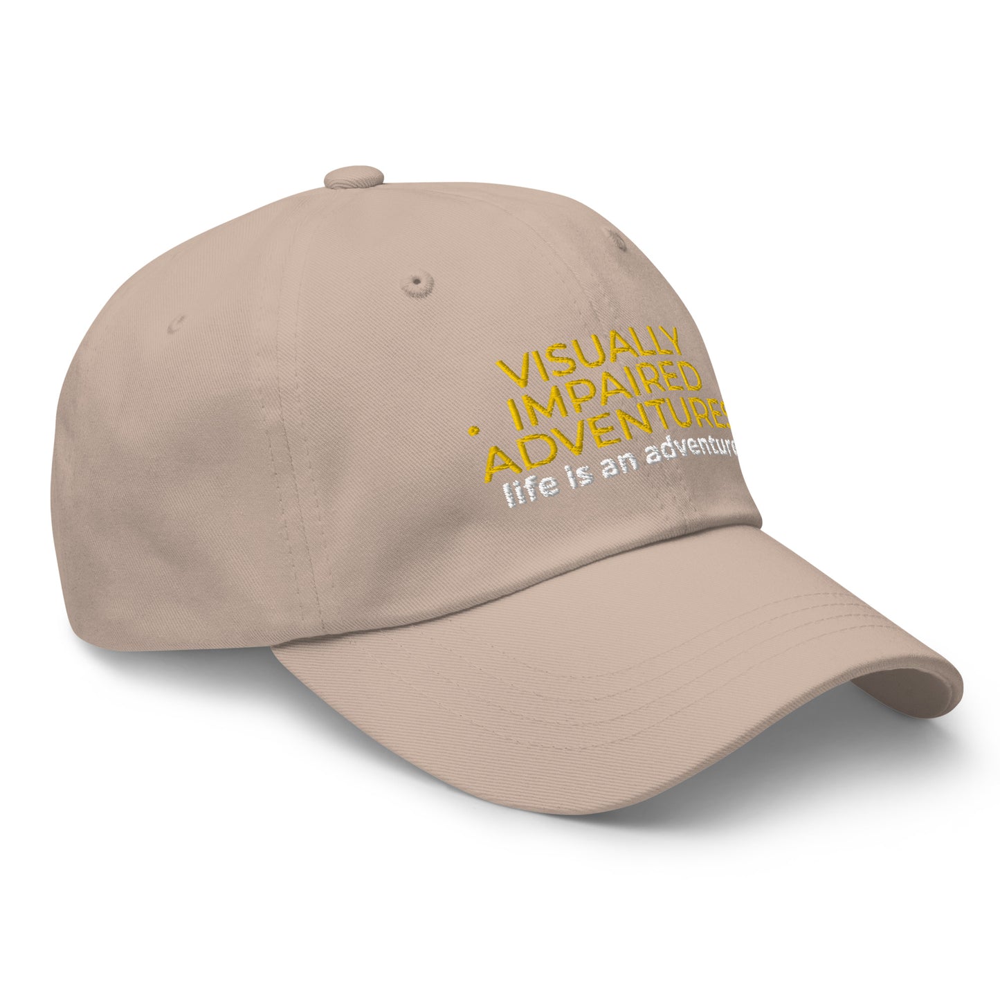 visually impaired adventures rounded cap