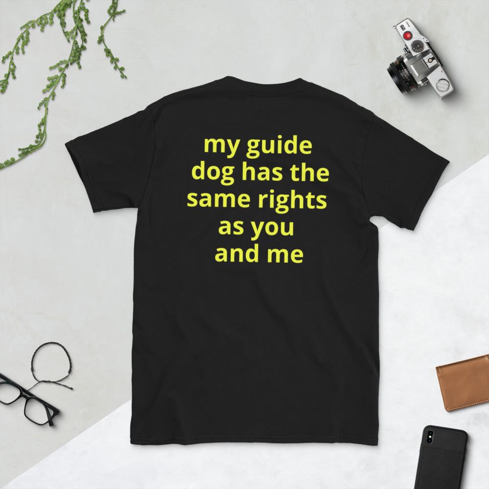 Short-Sleeve Unisex T-Shirt - guide dog