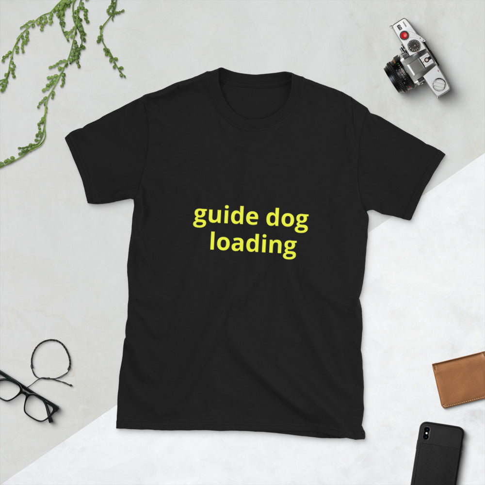 Short-Sleeve Unisex T-Shirt - guide dog loading