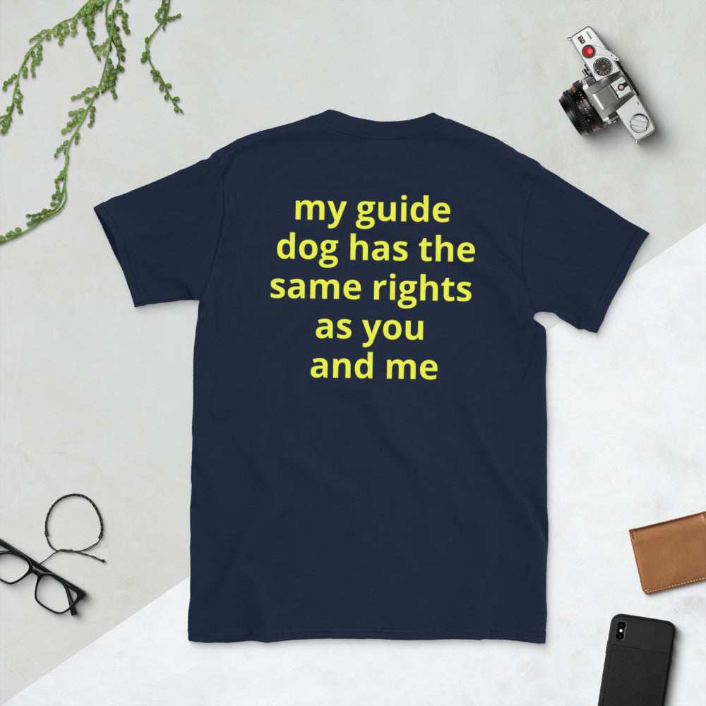 Short-Sleeve Unisex T-Shirt - guide dog