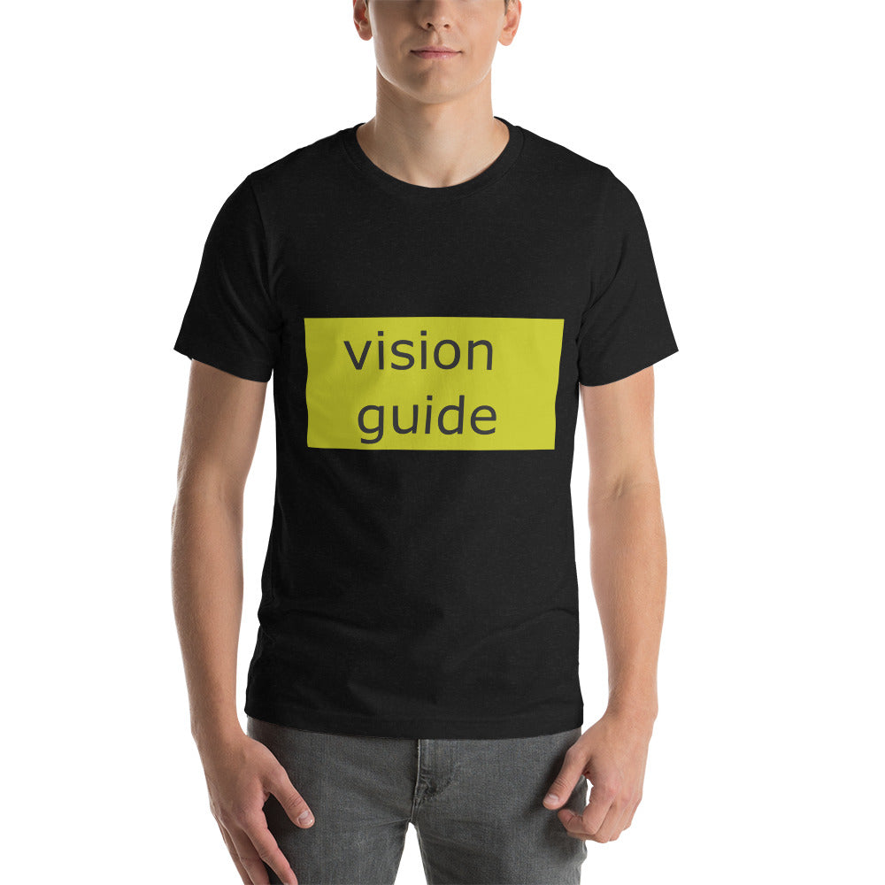 Unisex t-shirt - vision guide