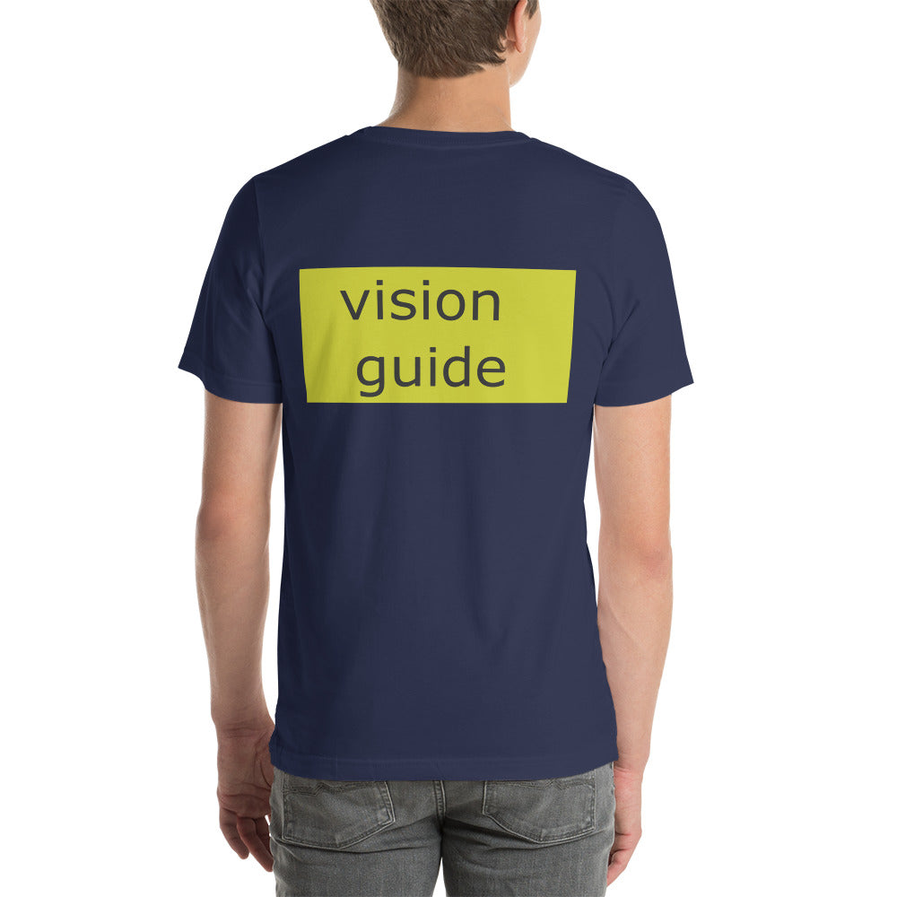 Unisex t-shirt - vision guide