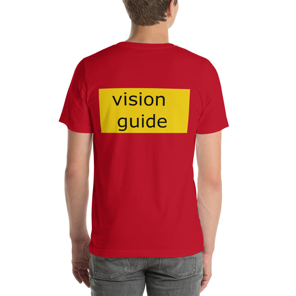 Unisex t-shirt - vision guide