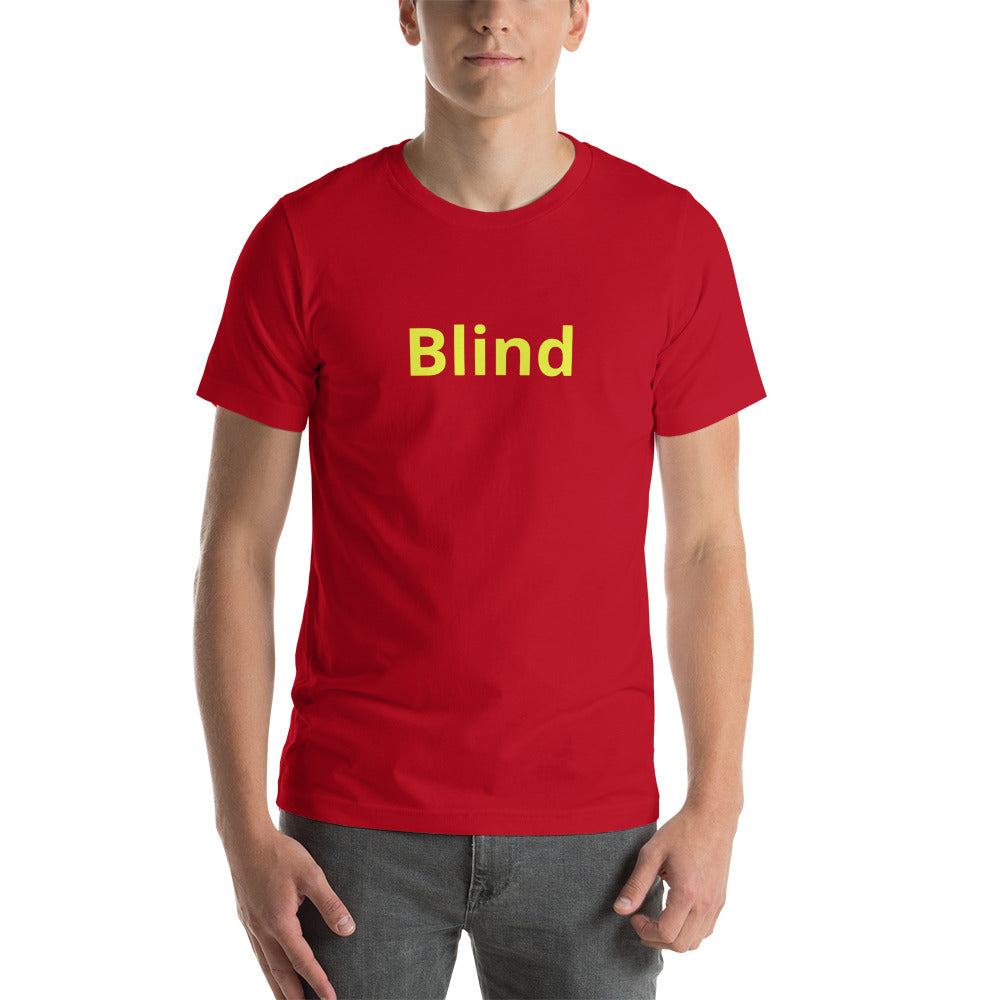 Unisex t-shirt - blind