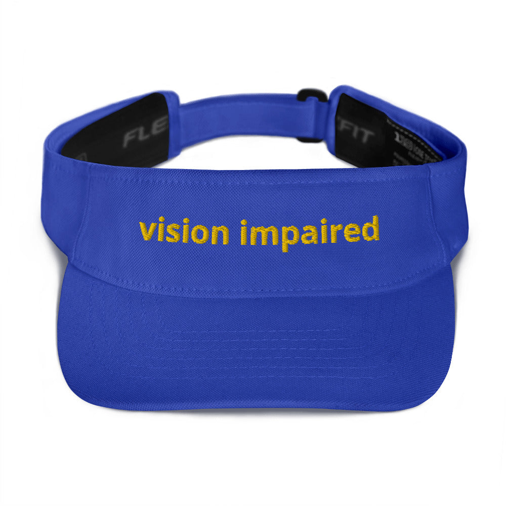 Visor - vision impaired